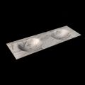 corian waschtisch 152 cm moon doppelbecken glace