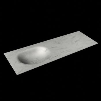 corian waschtisch 144 cm moon waschbecken links opalo
