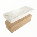 corian waschtisch set alan dlux 110 cm braun marmor frappe ADX110was1lM0fra