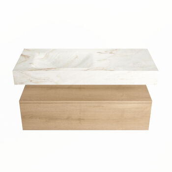 corian waschtisch set alan dlux 110 cm braun marmor frappe ADX110was1ll0fra