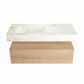 corian waschtisch set alan dlux 110 cm braun marmor frappe ADX110was1ll0fra
