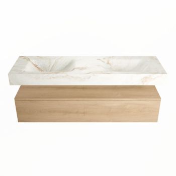 corian waschtisch set alan dlux 150 cm braun marmor frappe ADX150was1lD0fra