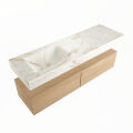 corian waschtisch set alan dlux 150 cm braun marmor frappe ADX150was2ll0fra
