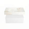 corian waschtisch set alan dlux 80 cm braun marmor frappe ADX80Tal1lM0fra