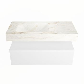 corian waschtisch set alan dlux 100 cm braun marmor frappe ADX100Tal1ll1fra