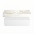 corian waschtisch set alan dlux 110 cm braun marmor frappe ADX110Tal1lR0fra