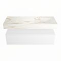 corian waschtisch set alan dlux 120 cm braun marmor frappe ADX120Tal1lR1fra