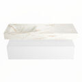 corian waschtisch set alan dlux 130 cm braun marmor frappe ADX130Tal1ll1fra