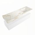 corian waschtisch set alan dlux 150 cm braun marmor frappe ADX150Tal1lR0fra