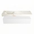 corian waschtisch set alan dlux 150 cm braun marmor frappe ADX150Tal1ll1fra