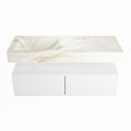 corian waschtisch set alan dlux 120 cm braun marmor frappe ADX120Tal2ll1fra