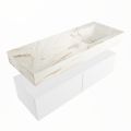 corian waschtisch set alan dlux 120 cm braun marmor frappe ADX120Tal2lR1fra