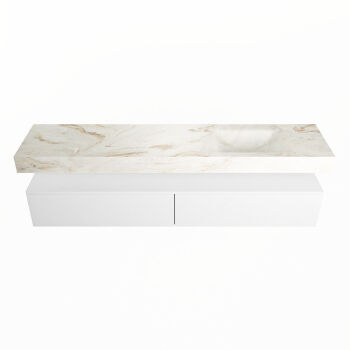 corian waschtisch set alan dlux 200 cm braun marmor frappe ADX200Tal2lR1fra