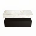 corian waschtisch set alan dlux 110 cm braun marmor frappe ADX110Urb1lM0fra