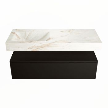 corian waschtisch set alan dlux 120 cm braun marmor frappe ADX120Urb1ll1fra