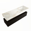 corian waschtisch set alan dlux 150 cm braun marmor frappe ADX150Urb2lR0fra