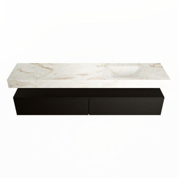 corian waschtisch set alan dlux 200 cm braun marmor frappe ADX200Urb2lR0fra