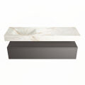 corian waschtisch set alan dlux 150 cm braun marmor frappe ADX150Dar1ll0fra