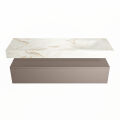 corian waschtisch set alan dlux 150 cm braun marmor frappe ADX150Smo1lR0fra