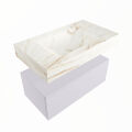 corian waschtisch set alan dlux 80 cm braun marmor frappe ADX80cal1lM0fra