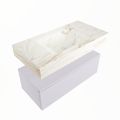 corian waschtisch set alan dlux 90 cm braun marmor frappe ADX90cal1lM0fra
