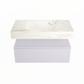 corian waschtisch set alan dlux 90 cm braun marmor frappe ADX90cal1lM1fra
