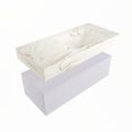 corian waschtisch set alan dlux 100 cm braun marmor frappe ADX100cal1lR1fra
