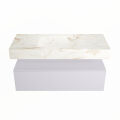 corian waschtisch set alan dlux 110 cm braun marmor frappe ADX110cal1lM0fra