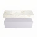 corian waschtisch set alan dlux 110 cm braun marmor frappe ADX110cal1lM1fra
