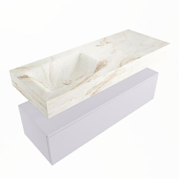 corian waschtisch set alan dlux 120 cm braun marmor frappe ADX120cal1ll0fra