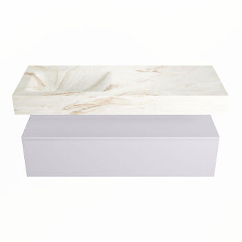 corian waschtisch set alan dlux 120 cm braun marmor frappe ADX120cal1ll1fra