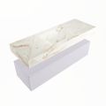 corian waschtisch set alan dlux 130 cm braun marmor frappe ADX130cal1lM0fra