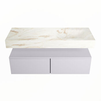 corian waschtisch set alan dlux 120 cm braun marmor frappe ADX120cal2lR0fra