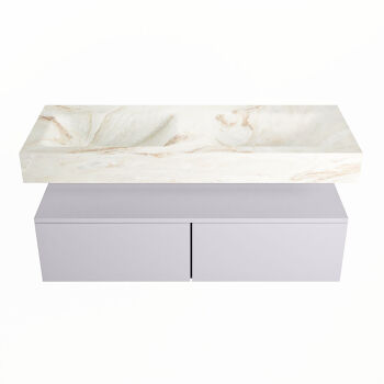 corian waschtisch set alan dlux 120 cm braun marmor frappe ADX120cal2lD0fra