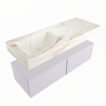 corian waschtisch set alan dlux 120 cm braun marmor frappe ADX120cal2ll1fra