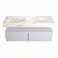 corian waschtisch set alan dlux 130 cm braun marmor frappe ADX130cal2lD0fra