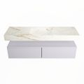 corian waschtisch set alan dlux 150 cm braun marmor frappe ADX150cal2lM0fra