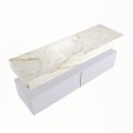 corian waschtisch set alan dlux 150 cm braun marmor frappe ADX150cal2lM0fra