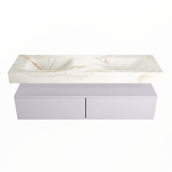 corian waschtisch set alan dlux 150 cm braun marmor frappe ADX150cal2lD0fra
