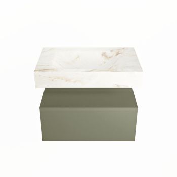 corian waschtisch set alan dlux 70 cm braun marmor frappe ADX70Arm1lM0fra