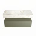 corian waschtisch set alan dlux 110 cm braun marmor frappe ADX110Arm1lM0fra