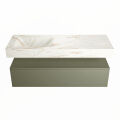 corian waschtisch set alan dlux 130 cm braun marmor frappe ADX130Arm1ll1fra