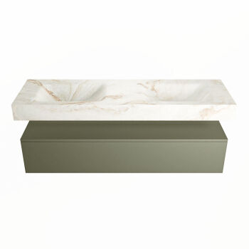 corian waschtisch set alan dlux 150 cm braun marmor frappe ADX150Arm1lD0fra