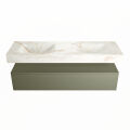 corian waschtisch set alan dlux 150 cm braun marmor frappe ADX150Arm1lD0fra