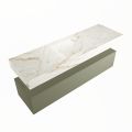 corian waschtisch set alan dlux 150 cm braun marmor frappe ADX150Arm1lM1fra