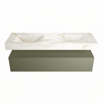 corian waschtisch set alan dlux 150 cm braun marmor frappe ADX150Arm1lD2fra