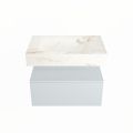 corian waschtisch set alan dlux 70 cm braun marmor frappe ADX70cla1lM0fra