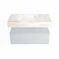 corian waschtisch set alan dlux 90 cm braun marmor frappe ADX90cla1lM0fra