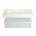 corian waschtisch set alan dlux 100 cm braun marmor frappe ADX100cla1ll0fra