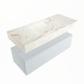 corian waschtisch set alan dlux 110 cm braun marmor frappe ADX110cla1lM0fra